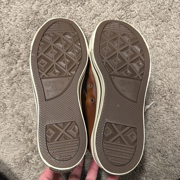 Leather converse - Picture 3 of 4